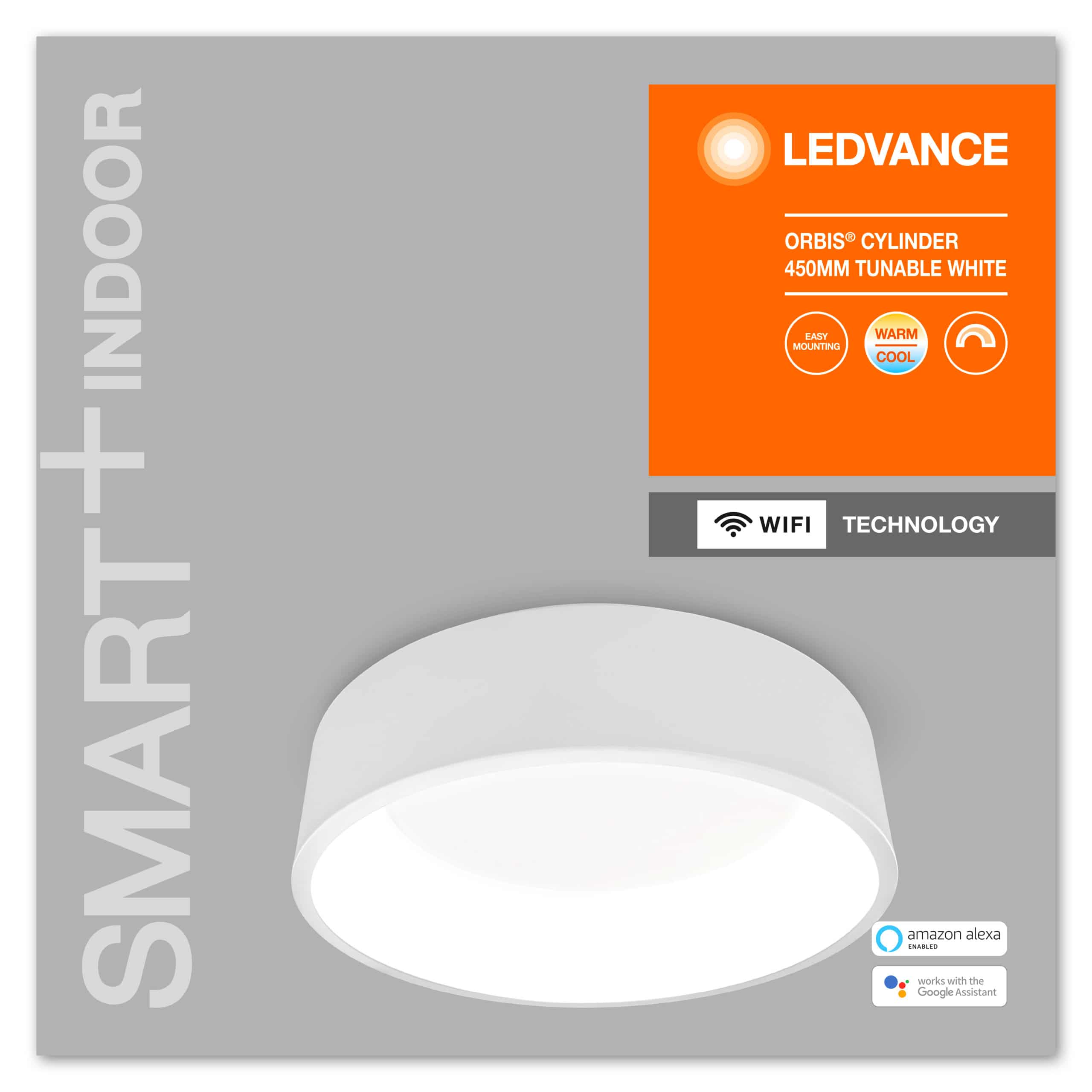 Ledvance Smart+ WiFi Orbis Cylinder griestu gaismeklis