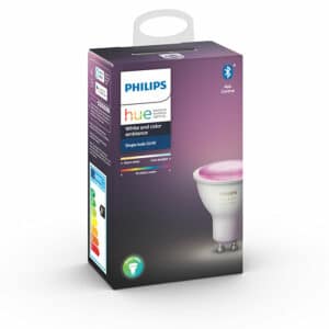 Philips Hue white and color ambiance GU10 spuldze